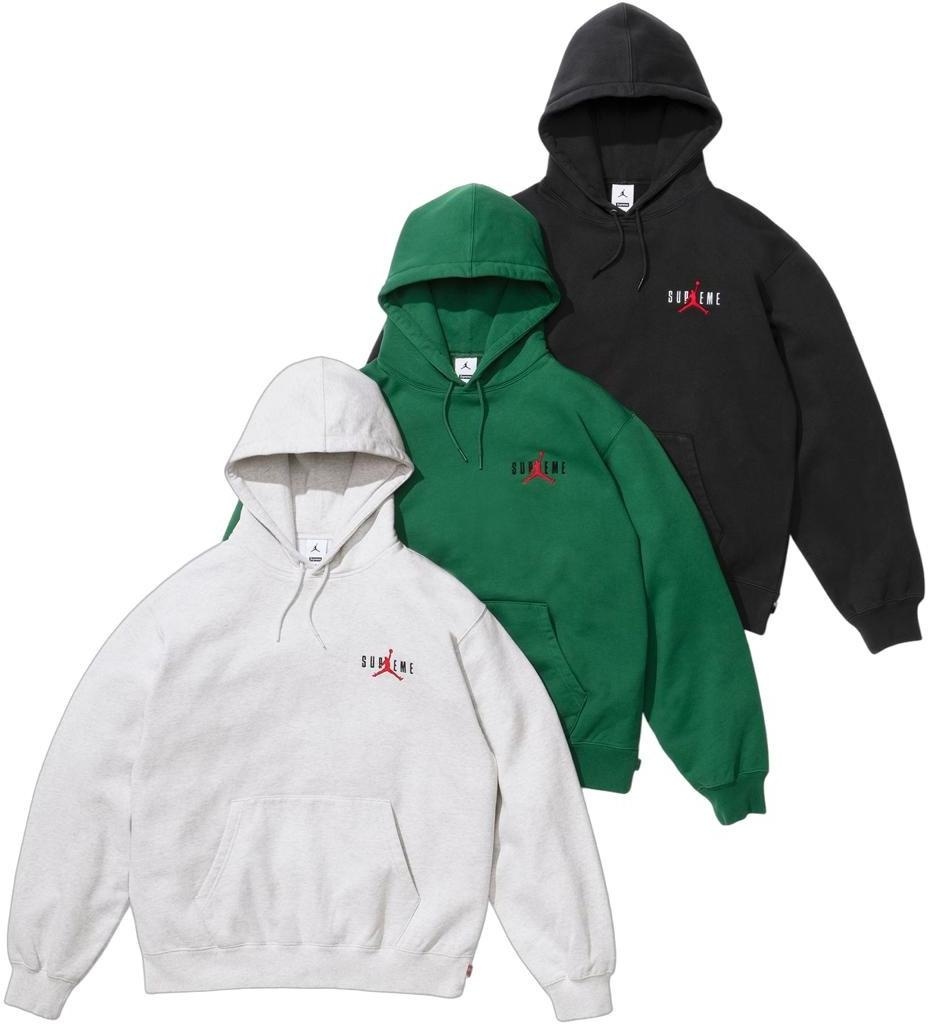 Supreme®/Jordan® Hooded Sweatshirt view 10